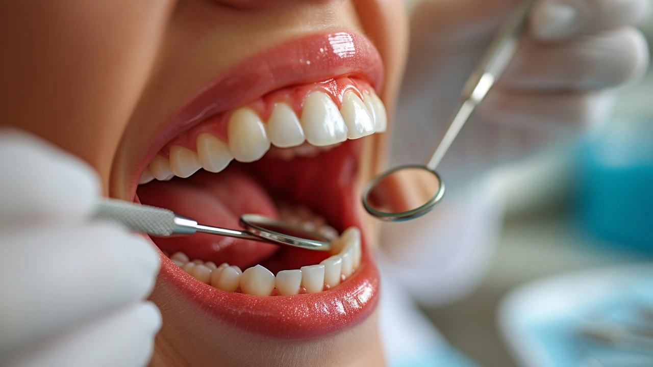 Co jsou černé skvrny na zubech?
